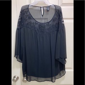 Torrid size 4 sheer top